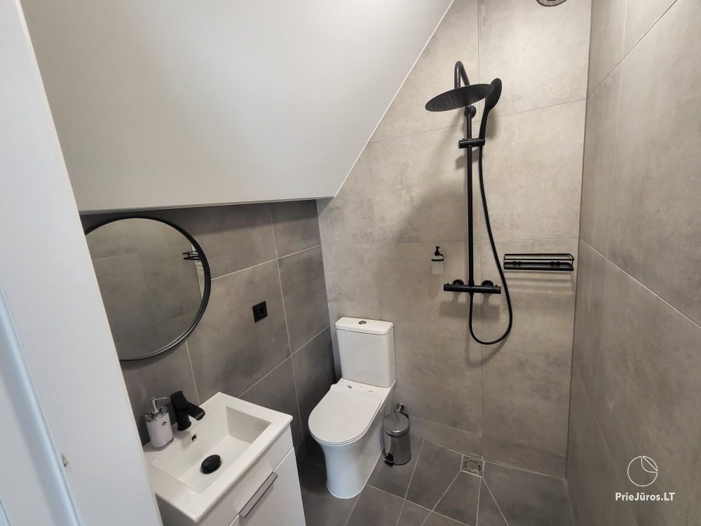 Neues Ferienhaus mit geräumiger Terrasse für bis zu 6 Personen in Kunigiskiai