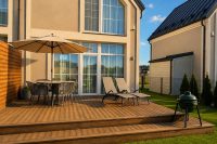 Neues Ferienhaus mit geräumiger Terrasse für bis zu 6 Personen in Kunigiskiai