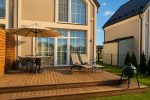 Neues Ferienhaus mit geräumiger Terrasse für bis zu 6 Personen in Kunigiskiai