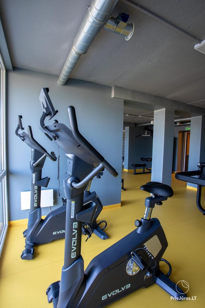 Wohnung mit Pool und Fitnessstudio zu vermieten in Sventoji