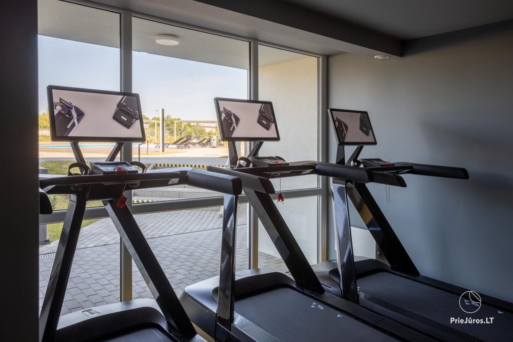 Wohnung mit Pool und Fitnessstudio zu vermieten in Sventoji