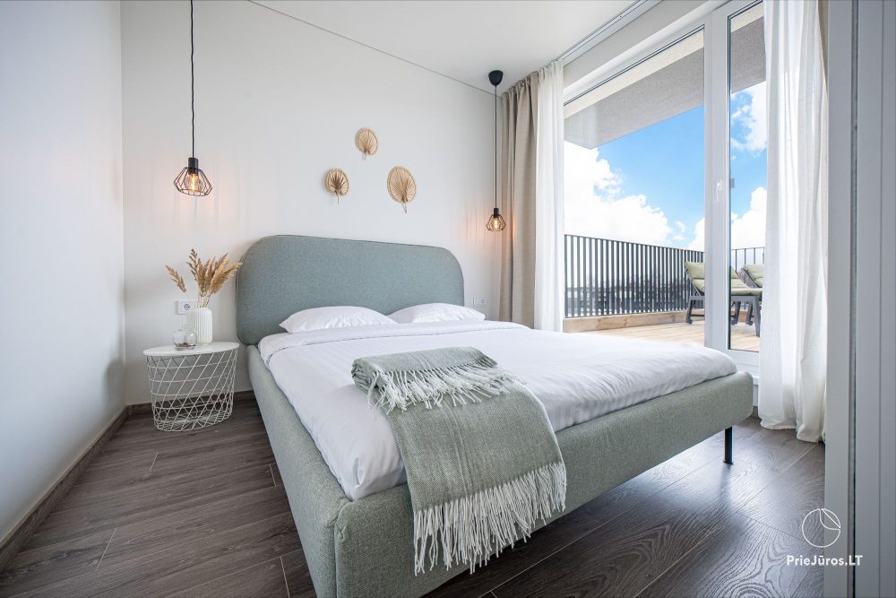 Kopa home – Mein Meer 2, Kunigiškiai. 2-Zimmer-Apartments mit Terrasse, Komplex mit Pool, Unterhaltung