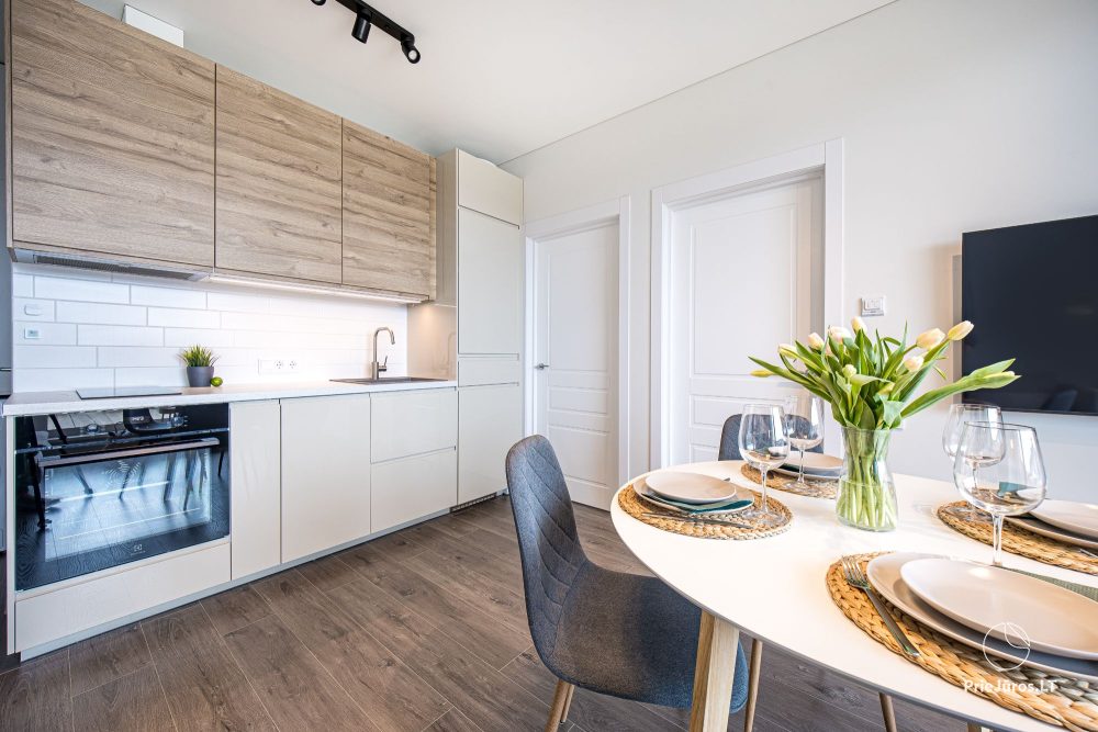 Kopa home – Mein Meer 2, Kunigiškiai. 2-Zimmer-Apartments mit Terrasse, Komplex mit Pool, Unterhaltung