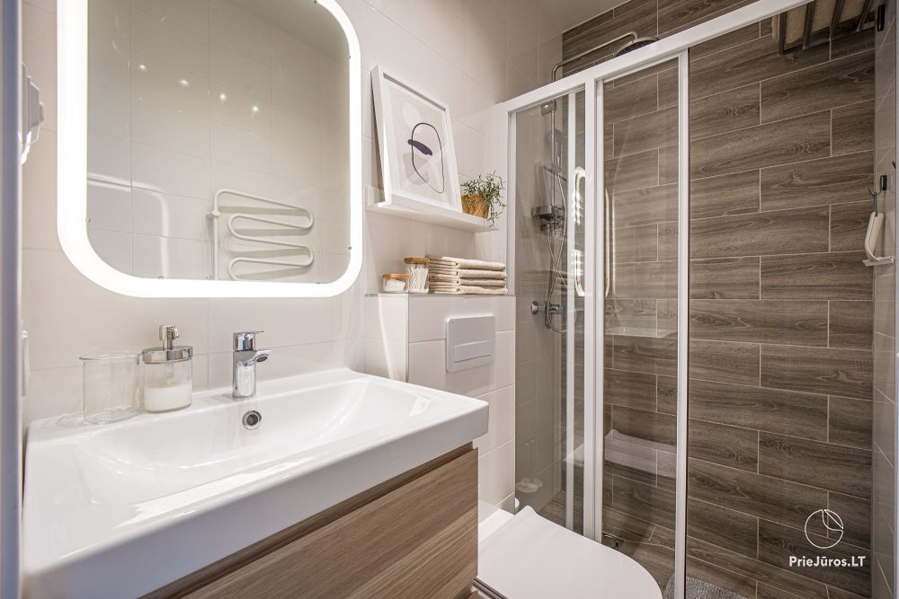 Kopa home – Mein Meer 2, Kunigiškiai. 2-Zimmer-Apartments mit Terrasse, Komplex mit Pool, Unterhaltung
