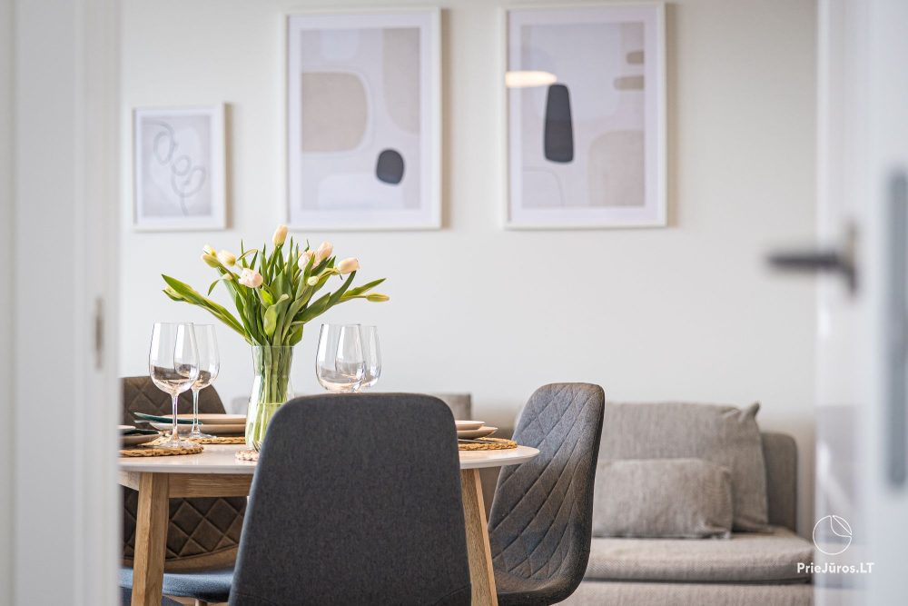 Kopa home – Mein Meer 2, Kunigiškiai. 2-Zimmer-Apartments mit Terrasse, Komplex mit Pool, Unterhaltung
