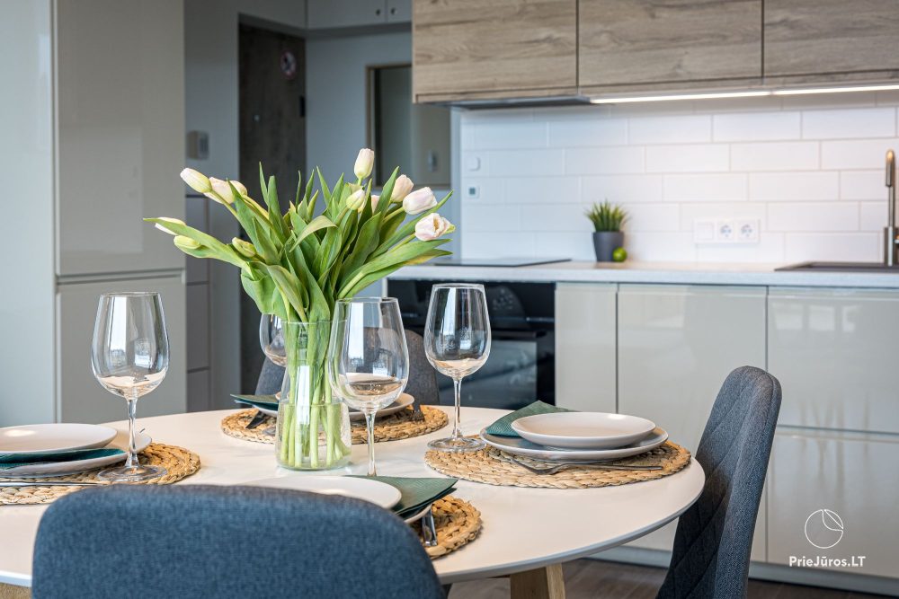 Kopa home – Mein Meer 2, Kunigiškiai. 2-Zimmer-Apartments mit Terrasse, Komplex mit Pool, Unterhaltung