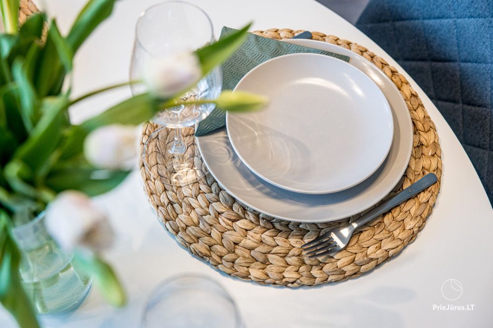 Kopa home – Mein Meer 2, Kunigiškiai. 2-Zimmer-Apartments mit Terrasse, Komplex mit Pool, Unterhaltung