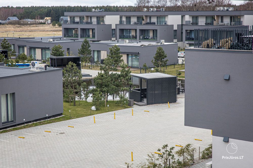 Kopa home – Mein Meer 2, Kunigiškiai. 2-Zimmer-Apartments mit Terrasse, Komplex mit Pool, Unterhaltung