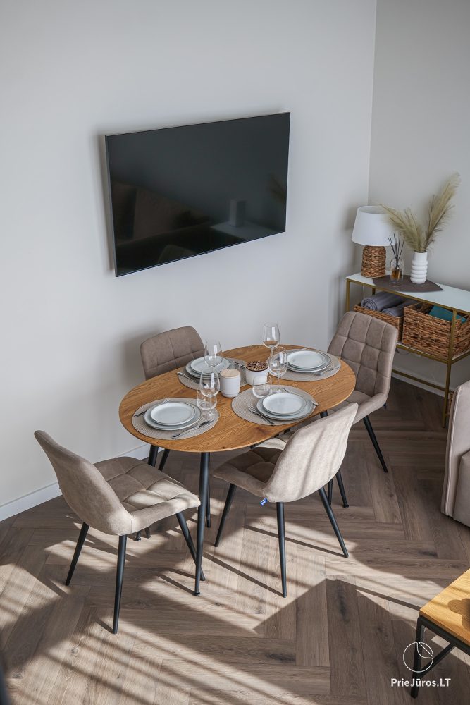 Gut eingerichtete Wohnung auf zwei Etagen „Ieva“ in Kunigiskiai