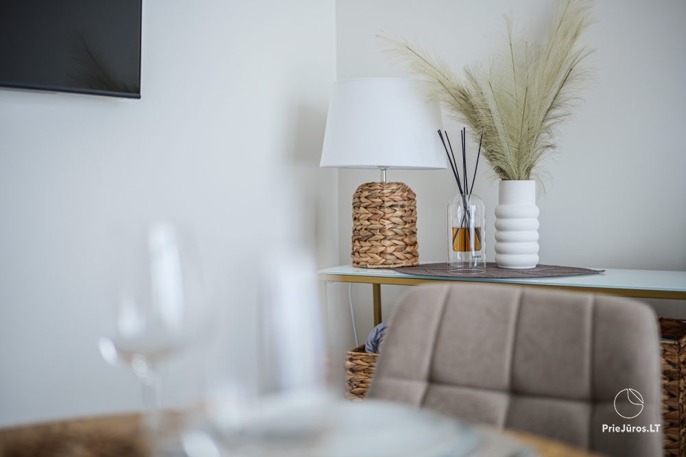 Gut eingerichtete Wohnung auf zwei Etagen „Ieva“ in Kunigiskiai
