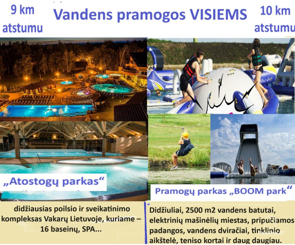 Das Ferienhaus „Vyšnia pajūryje“ ist haustierfreundlich