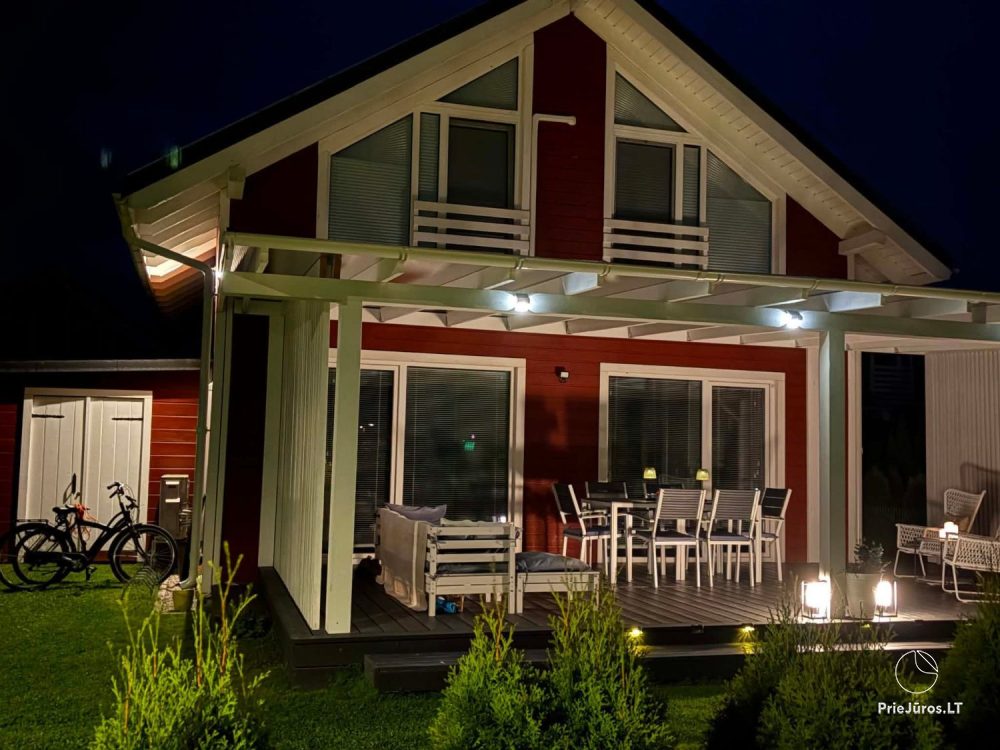 Das Ferienhaus „Vyšnia pajūryje“ ist haustierfreundlich