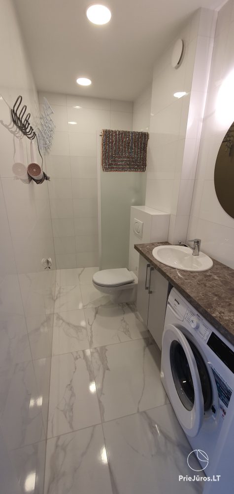 Helle, moderne Zweizimmerwohnung in Kunigiskiai