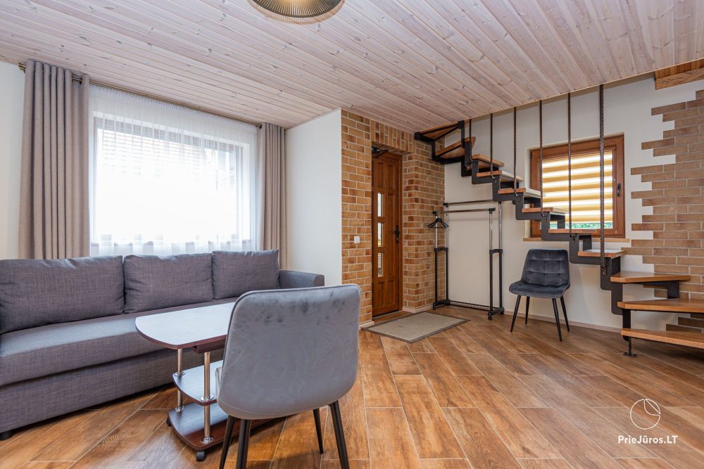 Neue Ferienwohnungen in Palanga „Birutės12“ – 400 m zum Meeresstrand. Separate Eingänge, Hof - 1