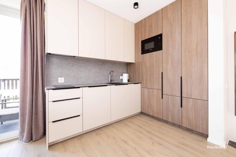 Pajurio Melis apartment in complex Mano Jura 3, in Kunigiskiai