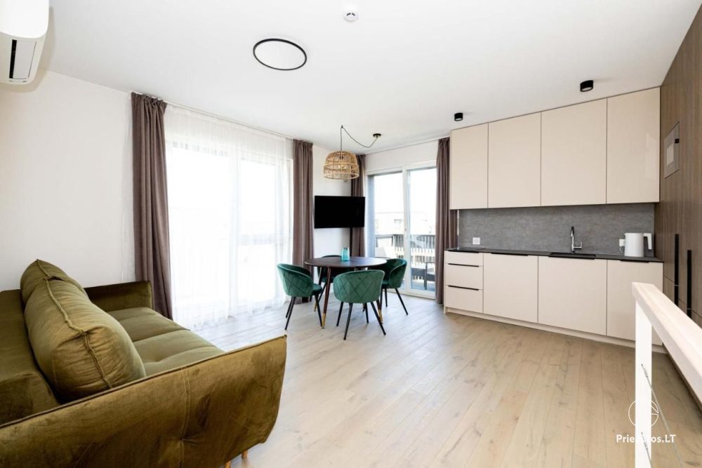 Pajurio Melis apartment in complex Mano Jura 3, in Kunigiskiai