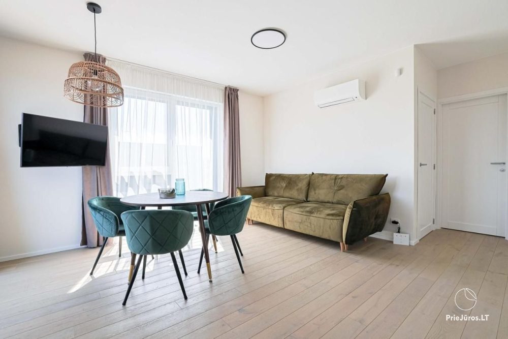 Pajurio Melis apartment in complex Mano Jura 3, in Kunigiskiai