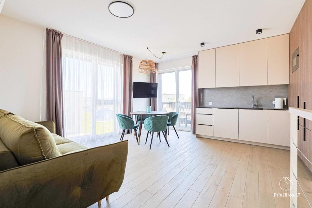 Pajurio Melis apartment in complex Mano Jura 3, in Kunigiskiai