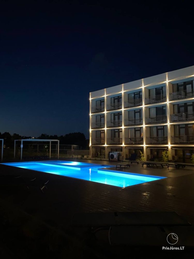 Apartment mit Pool in Sventoji, im Komplex „Mano Sventove“