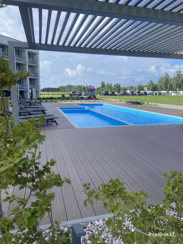 Apartment mit Pool in Sventoji, im Komplex „Mano Sventove“