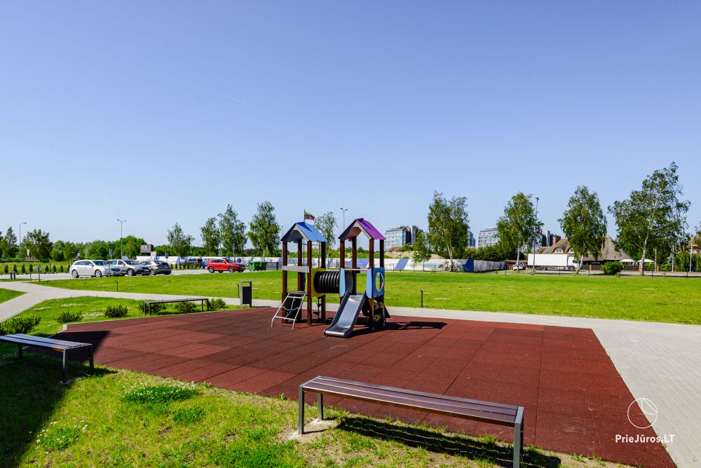 Apartment mit Pool in Sventoji, im Komplex „Mano Sventove“