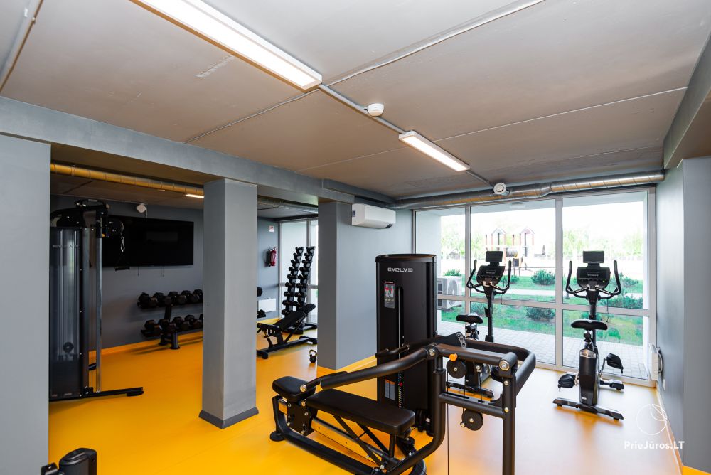Apartment mit Pool in Sventoji, im Komplex „Mano Sventove“