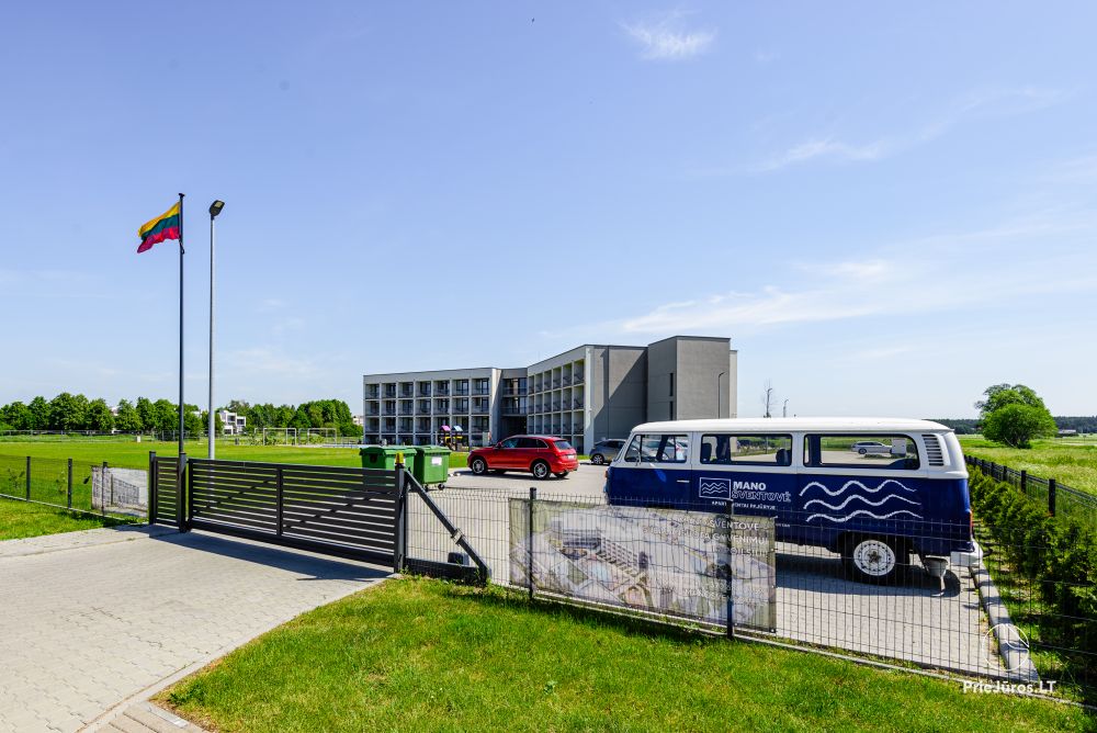 Apartment mit Pool in Sventoji, im Komplex „Mano Sventove“