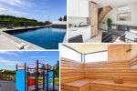 Eleonora - Ferienhaus „J7“ mit beheiztem Pool und Bädern in Monciske