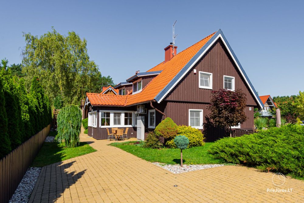 Ferienwohnung in Pervalka „Šeimos vila“ (für bis zu 5 Personen)