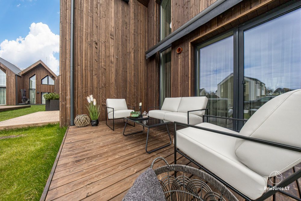Sea Life home – Kunigiškiai – stilvolles Zweizimmer-Cottage, Pool im Garten