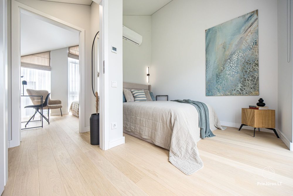 Fabula home - Monciškės - 2-Zimmer, geräumiges Cottage mit Terrasse für vier Personen im neuen J7 Beržas-Komplex mit Pools, Saunen und Grill