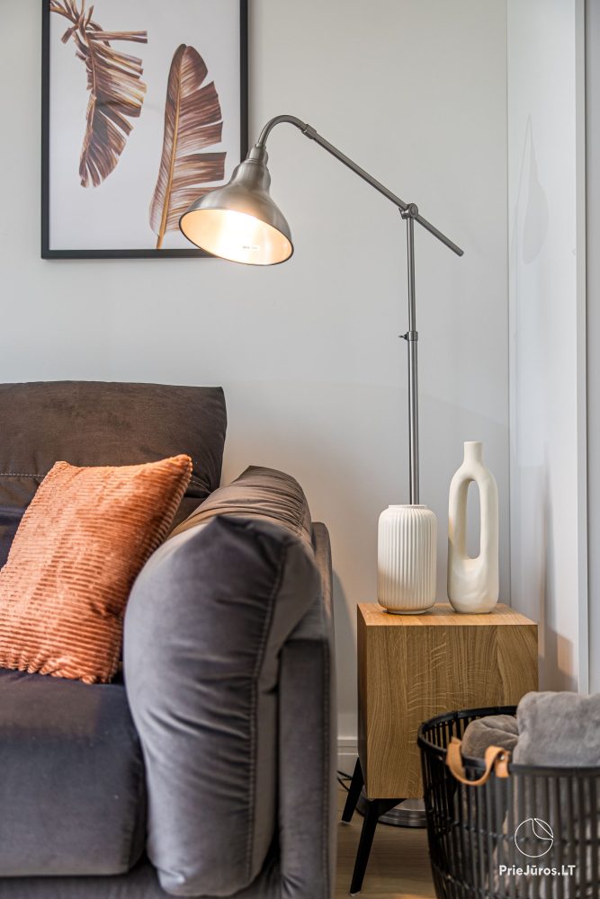 Fabula home - Monciškės - 2-Zimmer, geräumiges Cottage mit Terrasse für vier Personen im neuen J7 Beržas-Komplex mit Pools, Saunen und Grill