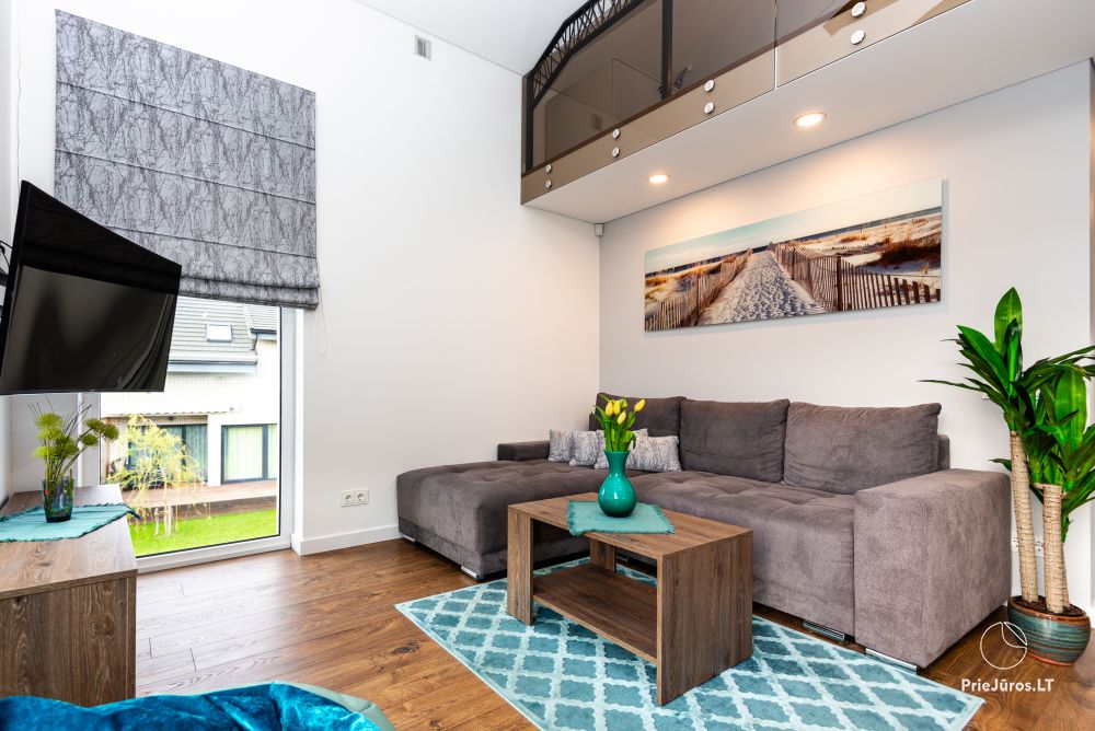 Osupio terasa Wohnung in Kunigiskai - für Ihre tolle Erholung am Meer!