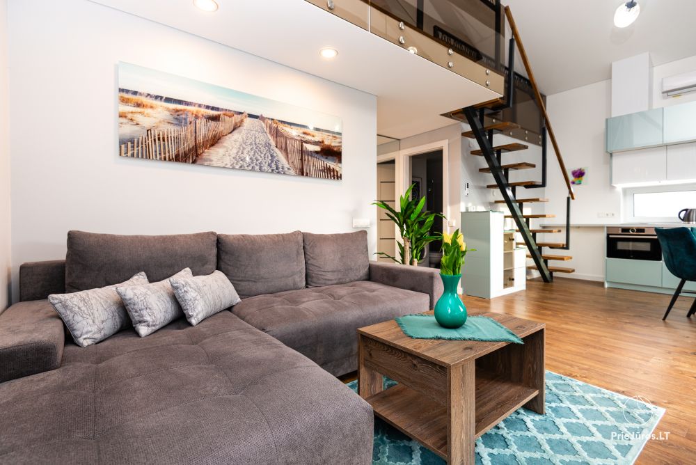 Osupio terasa Wohnung in Kunigiskai - für Ihre tolle Erholung am Meer!