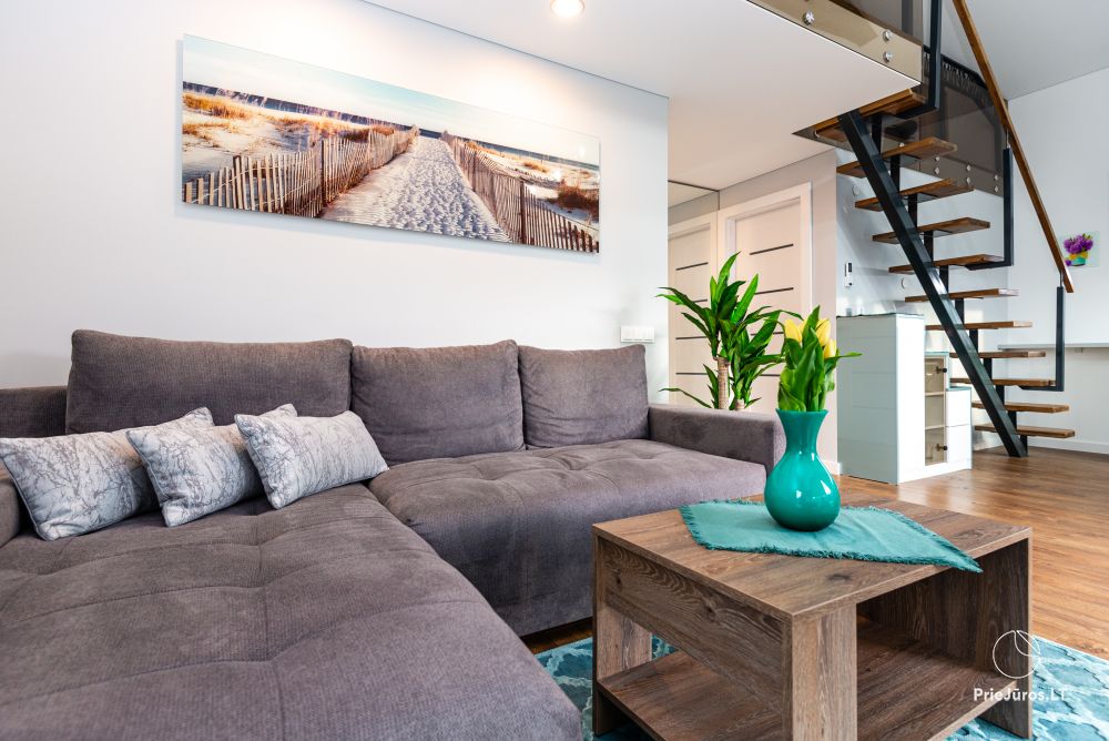 Osupio terasa Wohnung in Kunigiskai - für Ihre tolle Erholung am Meer!