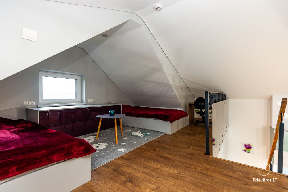 Osupio terasa Wohnung in Kunigiskai - für Ihre tolle Erholung am Meer!