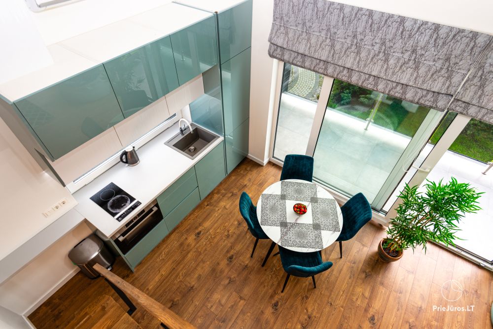 Osupio terasa Wohnung in Kunigiskai - für Ihre tolle Erholung am Meer!