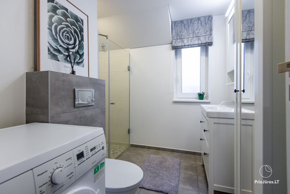 Osupio terasa Wohnung in Kunigiskai - für Ihre tolle Erholung am Meer!