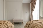 Novelė home - Geräumiges Zweizimmer-Cottage mit Terrasse für vier Personen in Monciškėse, im neuen Viertel J7 Beržas mit Pools und Saunen, Grill