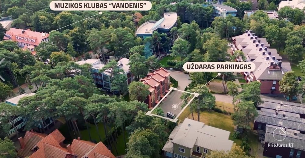 Wohnung Birute zu vermieten in Palanga, in der Birutes Avenue, neben dem Botanischen Park