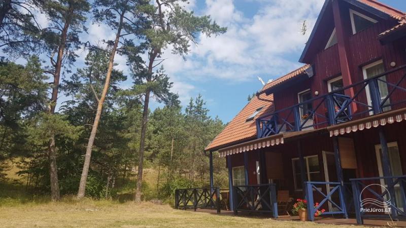 Ferienwohnung in Pervalka für bis zu 6 Personen: separater Eingang, Terrasse