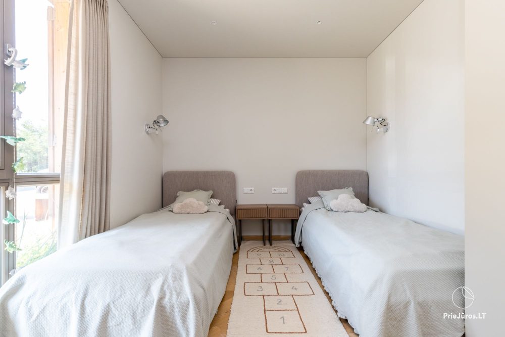Moderne 4-Zimmer-Wohnung in Nida für bis zu 5 Personen
