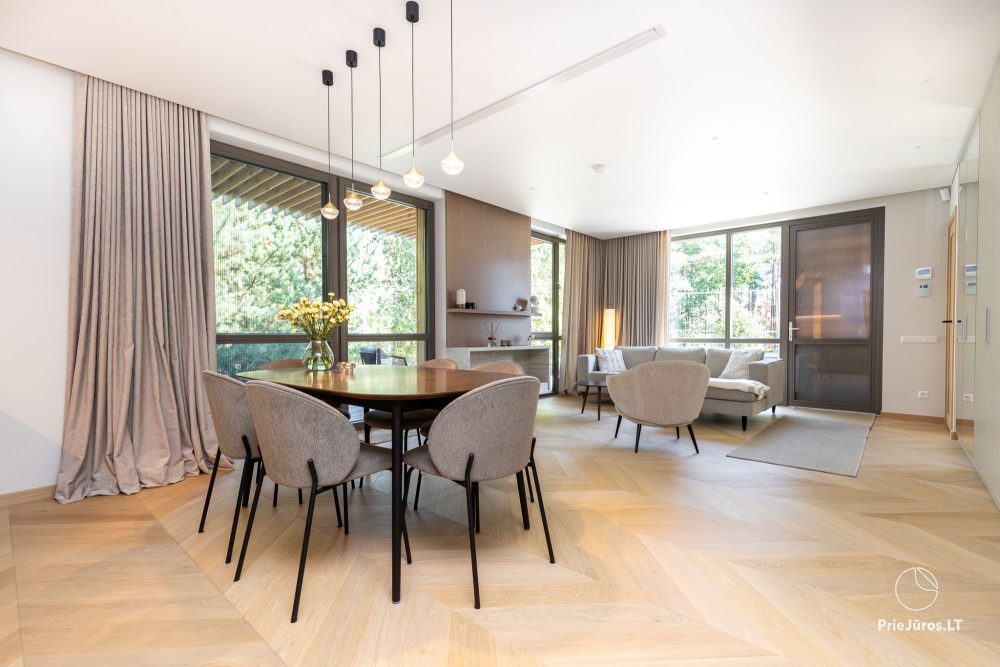 Moderne 4-Zimmer-Wohnung in Nida für bis zu 5 Personen