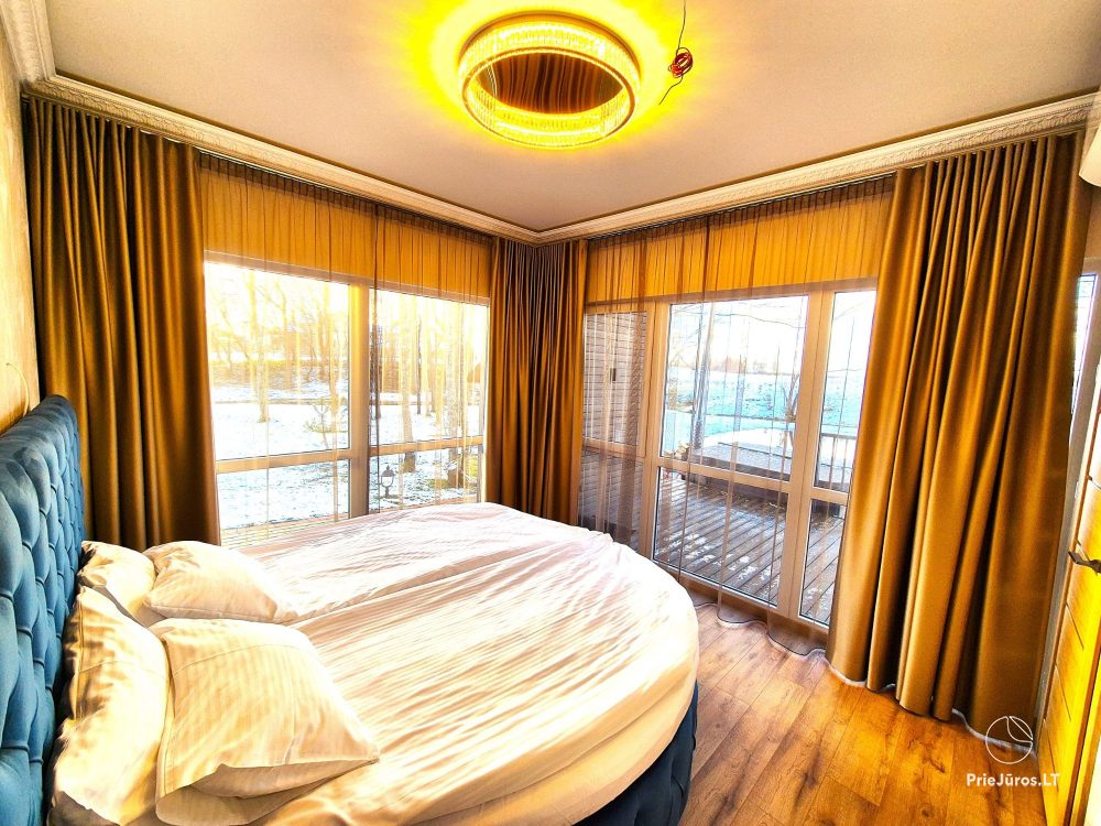 Traumhaus „Župė“ mit Whirlpool und Sauna