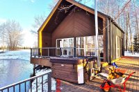 Traumhaus „Župė“ mit Whirlpool und Sauna