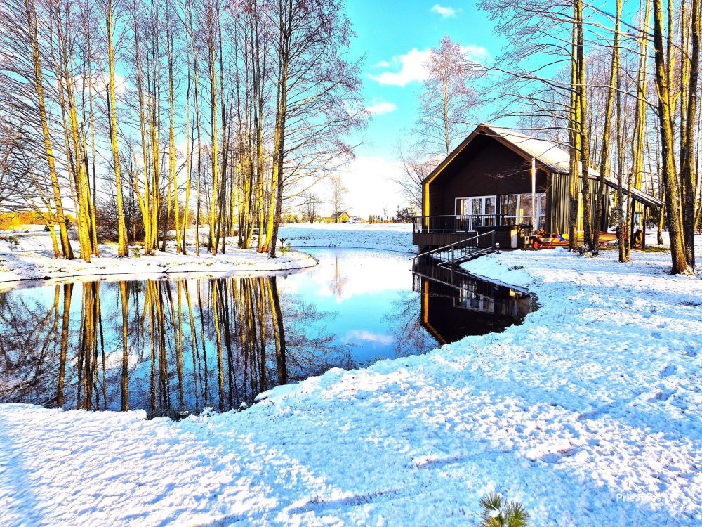 Traumhaus „Župė“ mit Whirlpool und Sauna