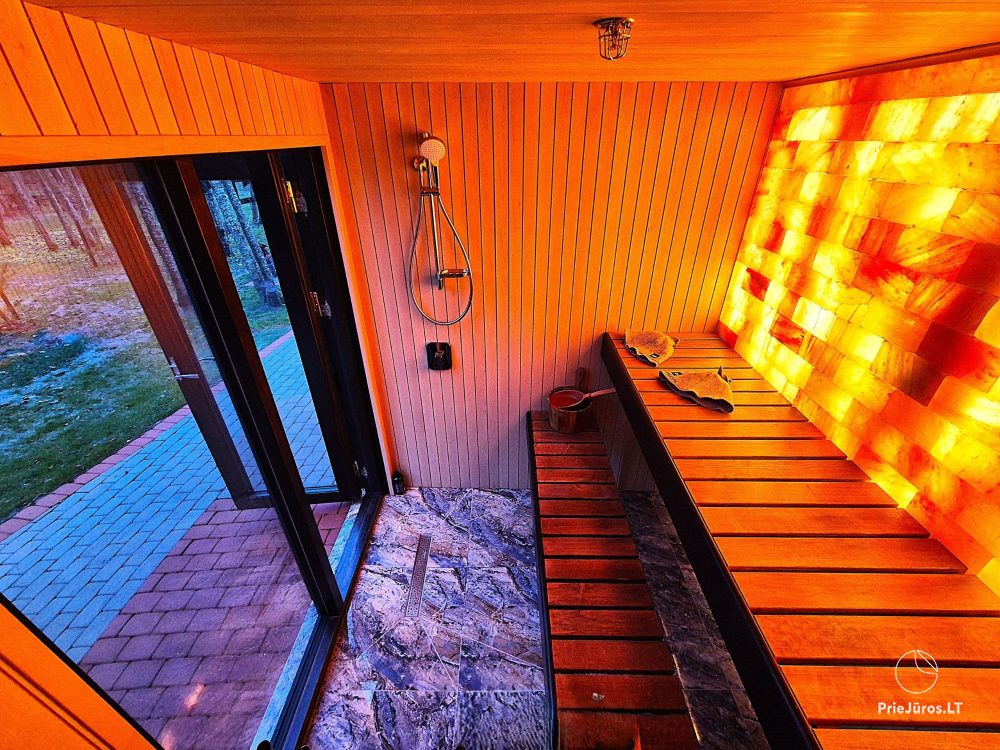Traumhaus „Župė“ mit Whirlpool und Sauna