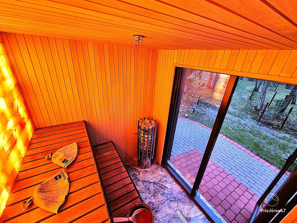 Traumhaus „Župė“ mit Whirlpool und Sauna