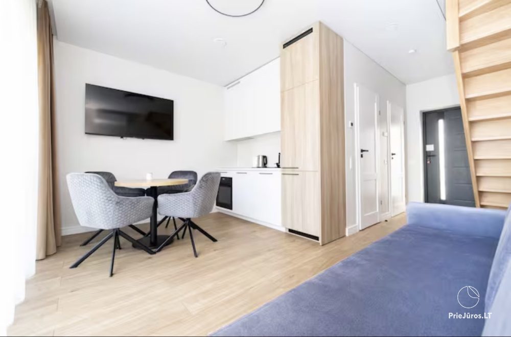 2-Zimmer-Ferienhaus für eine Familie im Privatviertel J7 in Monciškės - 1