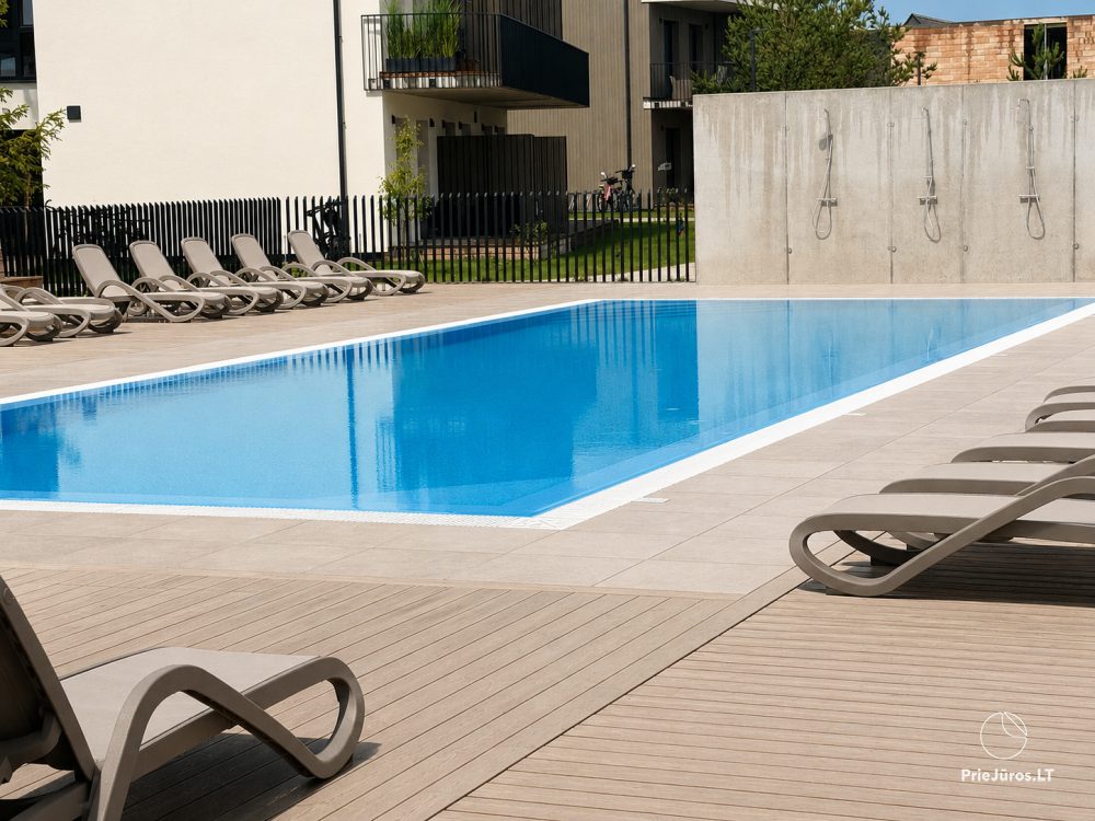 Einstöckiges Ferienhaus „Brauni Modern“ in Kunigiškiai